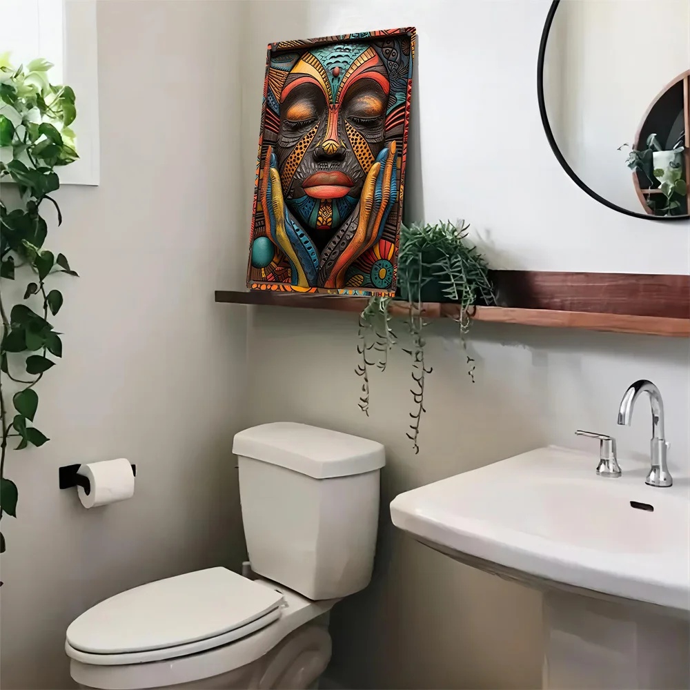 Vibrant African Culture Artwork - 32% Higher Bending Resistance - Perfect for Bedroom, Living Room, Garden, Studio, Classroom