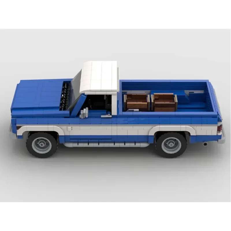 Classico Silverado 1978 Camion di Montaggio Splicing Building Block Modello 1233 Parti di Auto Building Block Per Adulti Bambini Compleanno Giocattolo Regalo