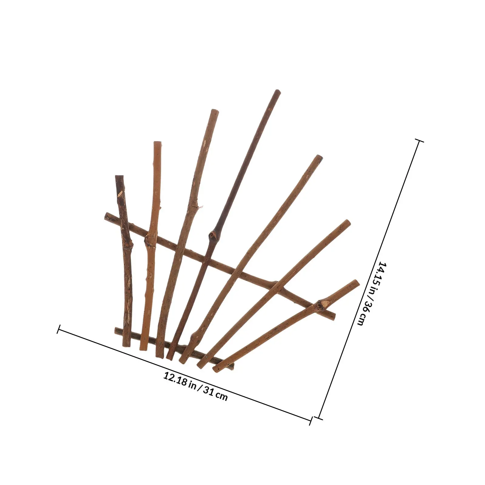 Natural Wood Finger Shape Branch Ornament for Festive Parties Kindergarten Environment Rustic Wedding Beach Theme Decor