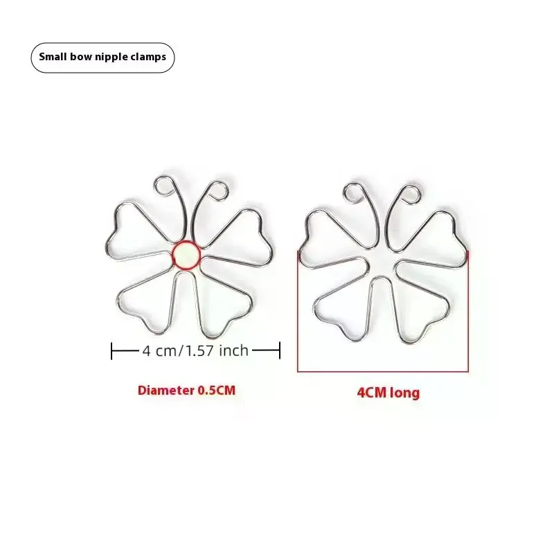1 زوج غير مرئية الحلمة المشابك تحفيز الجنس لعب يمزح إغاظة للنساء الثدي الحلمة مثير ألعاب الكبار لوازم