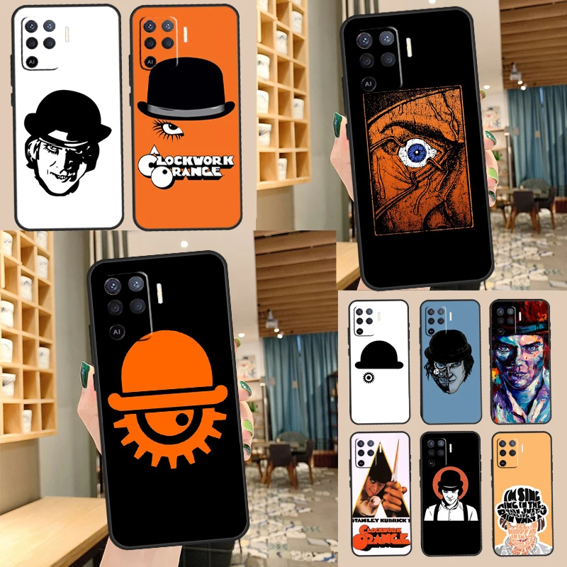 A Clockwork Orange Case For OPPO A15 A16 A52 A72 A92 A54 A74 A94 A83 A91 A93 A5 A9 A31 A53 A53S Funda Coque