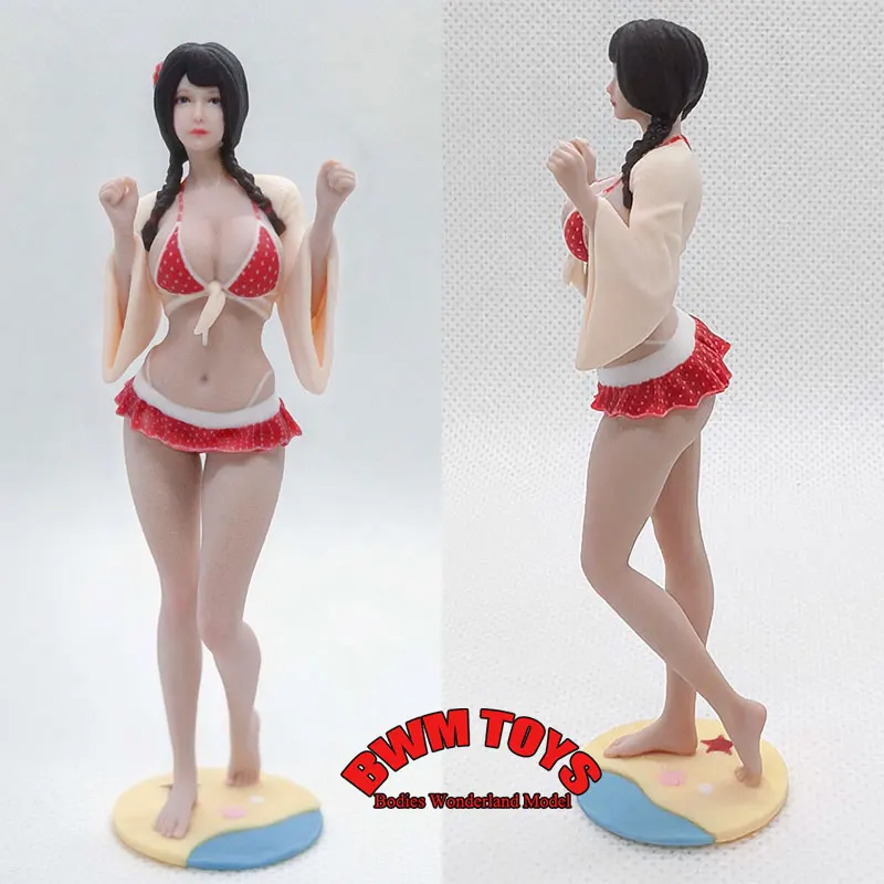 

Handmade 3D 1/16 1/18 Scale Female Soldier Sexy Bikini Swimsuit Girl Miniature Painting Super Realistic Desktop Sculpture Decor