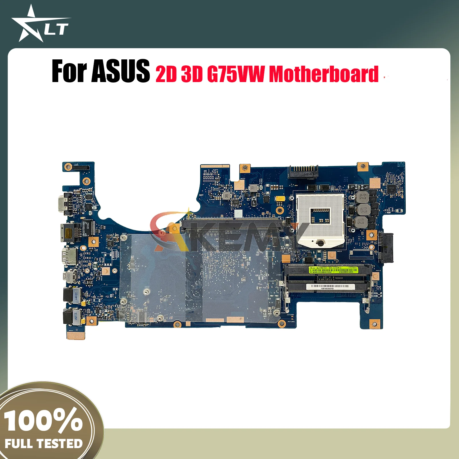 

Материнская плата G75VW 2D для ноутбука ASUS ROG G75VX G75VW G75V, материнская плата для ноутбука Цей товар есть в наличии, 100% тестирование, ОК, быстрая доставка