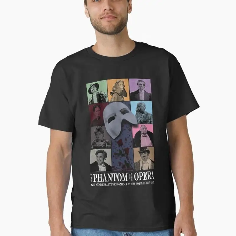 The Phantom Of The Opera 25th Anniversary Poster T-Shirt