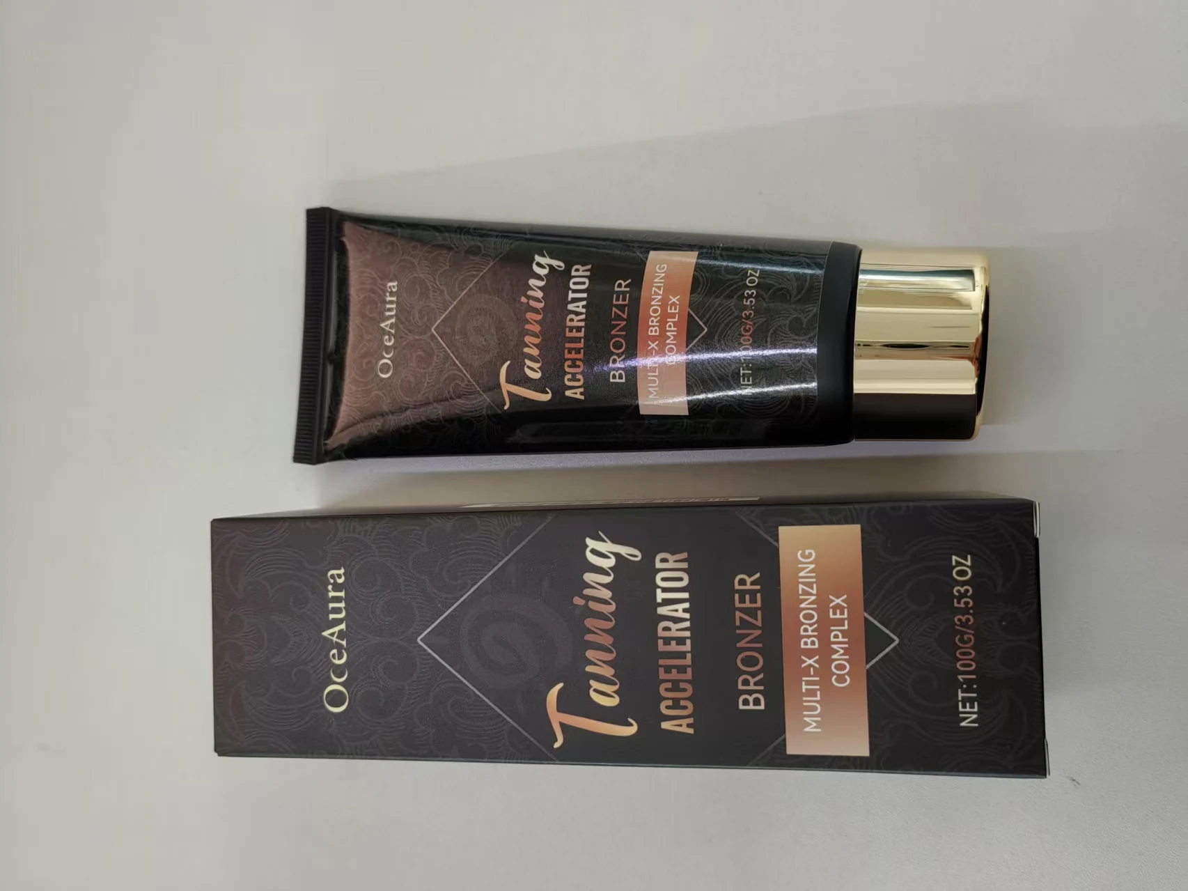 100g - 속효성 셀프 태너, 자연스러운 래디언스, 선리스 태닝 로션