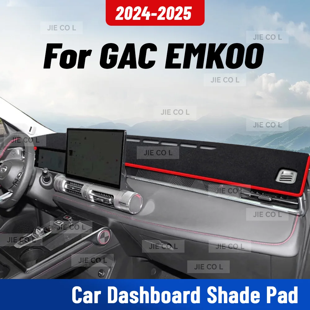 For GAC EMKOO 2024 2025 Car Dashmat Anti-UV Dashboard Cover Dash Mat Sunshade Cushion Carpet Protective Accessories