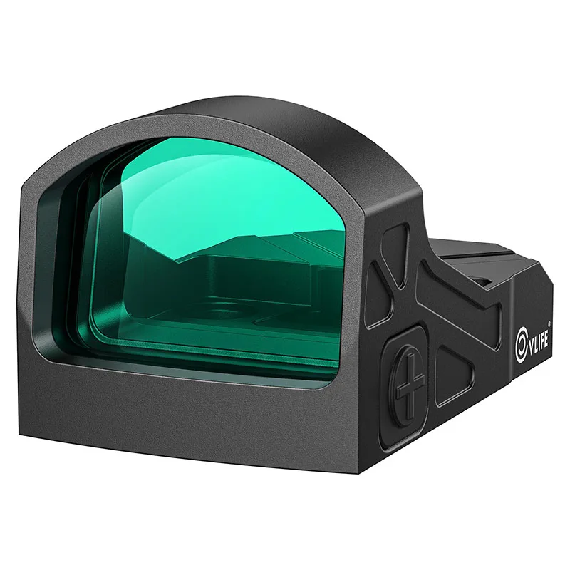 X03 Motion Awake Green Dot SightFootprint 3 MOA Reflex Sight 24mm Lens Optics Adapter for MOS & 21mm Picatinny Base