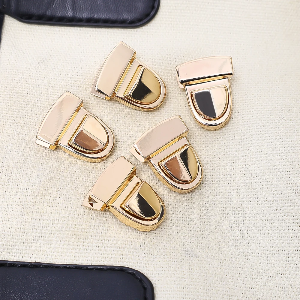 5/10Pcs Handbag Shoulder Buckles Metal Leather Purse Bags Lock Making DIY Craft Duck Tongue Case Clasp Lock Accessories