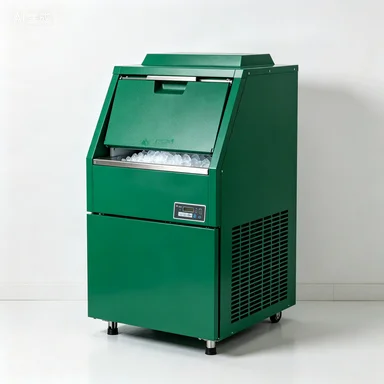 Desktop Automatic Ice Machine 120KG/24h Chewable Pebble Ice Cube Maker with Auto Dispensing for Wholesale
