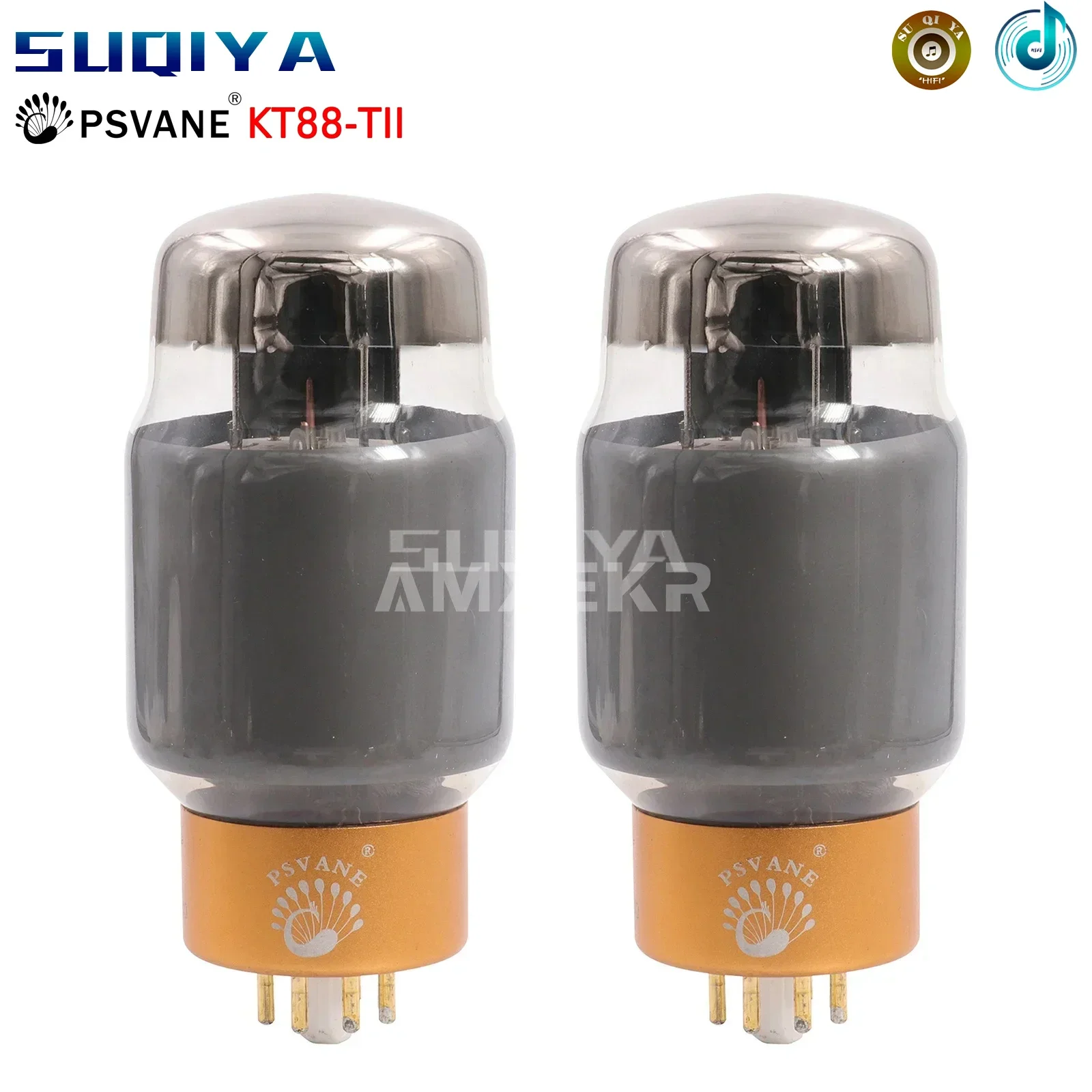 

SUQIYA-PSVANE KT88-TII Collector's Edition Replace CV5220 6550 Factory Matching Pair for Vacuum Tube Amplifier HIFI Amplifier