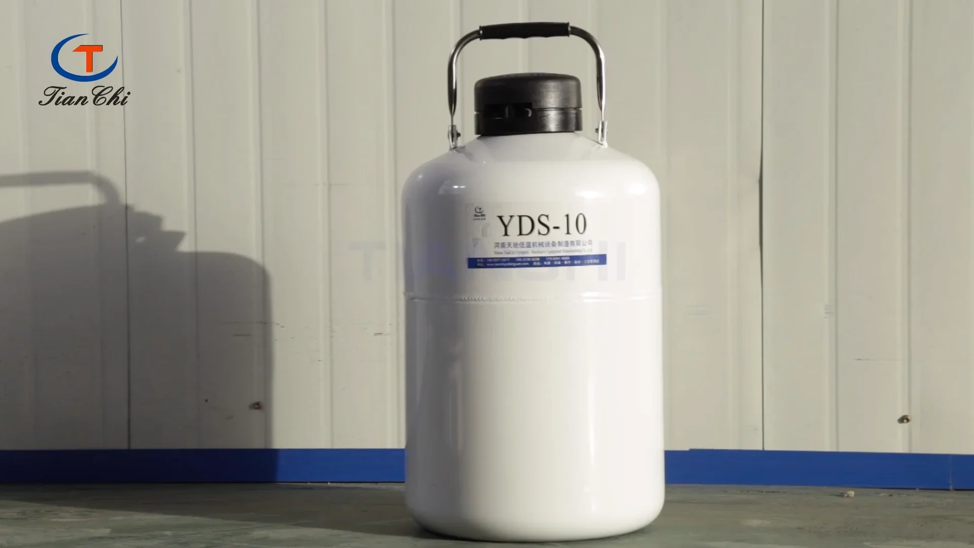 tianchi tank yds10 125 frozen semen container 10l liquid nitrogen cryogenic dewar vessel