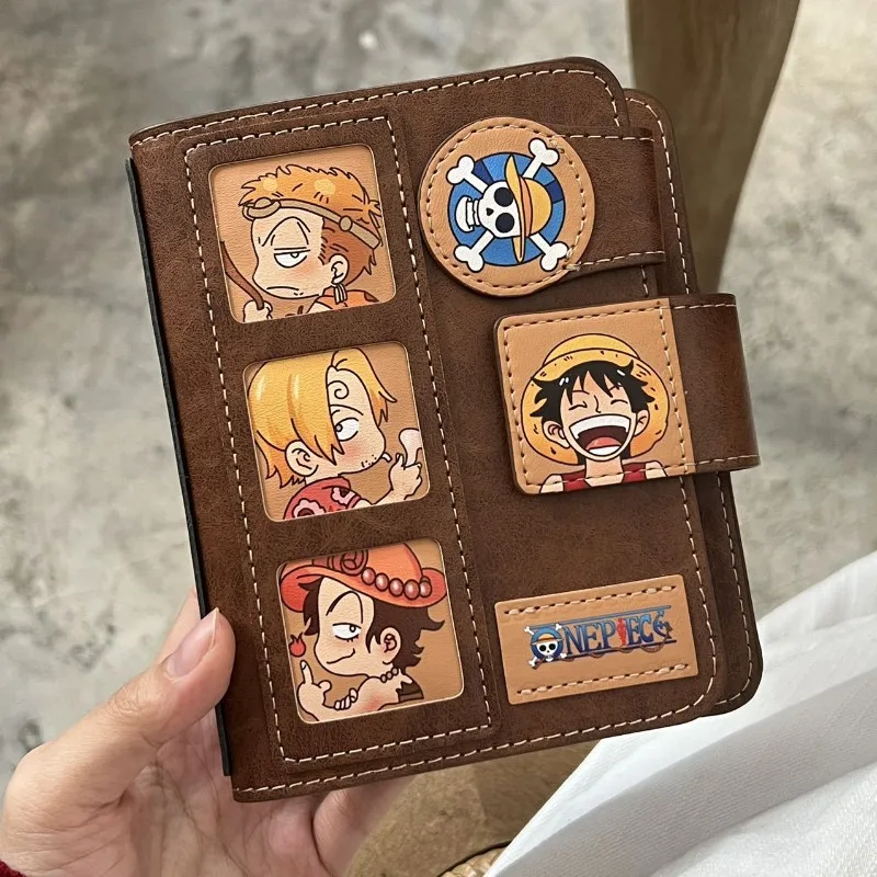 One Piece A7 Notebook Anime Peripheral Leather Cute Personality Kawaii Loose-leaf Accounting Book Diary Holiday Gift Wholesale view 3