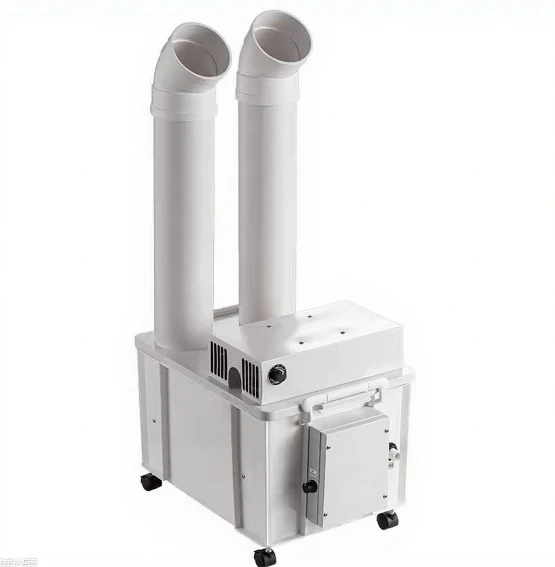 Large-Capacity Automatic Fog Air Humidifier For Vegetable Greenhouse Commercial Water Injection Ultrasonic Humidifier 220v