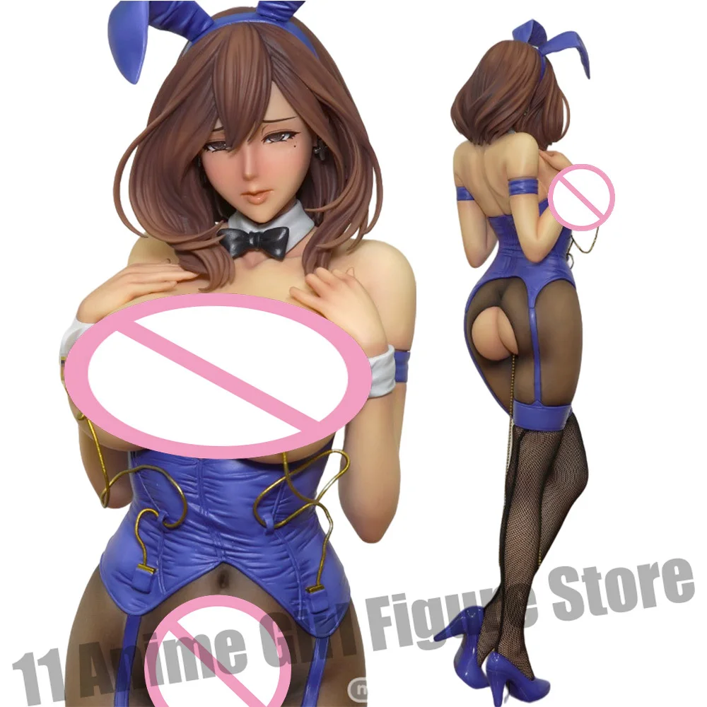 

41cm 1/4 Bunny Figure Native BINDing Japanese Girl Kuwashima Yuuko and Suguri Hiromi Action Figure Adult Model Toy