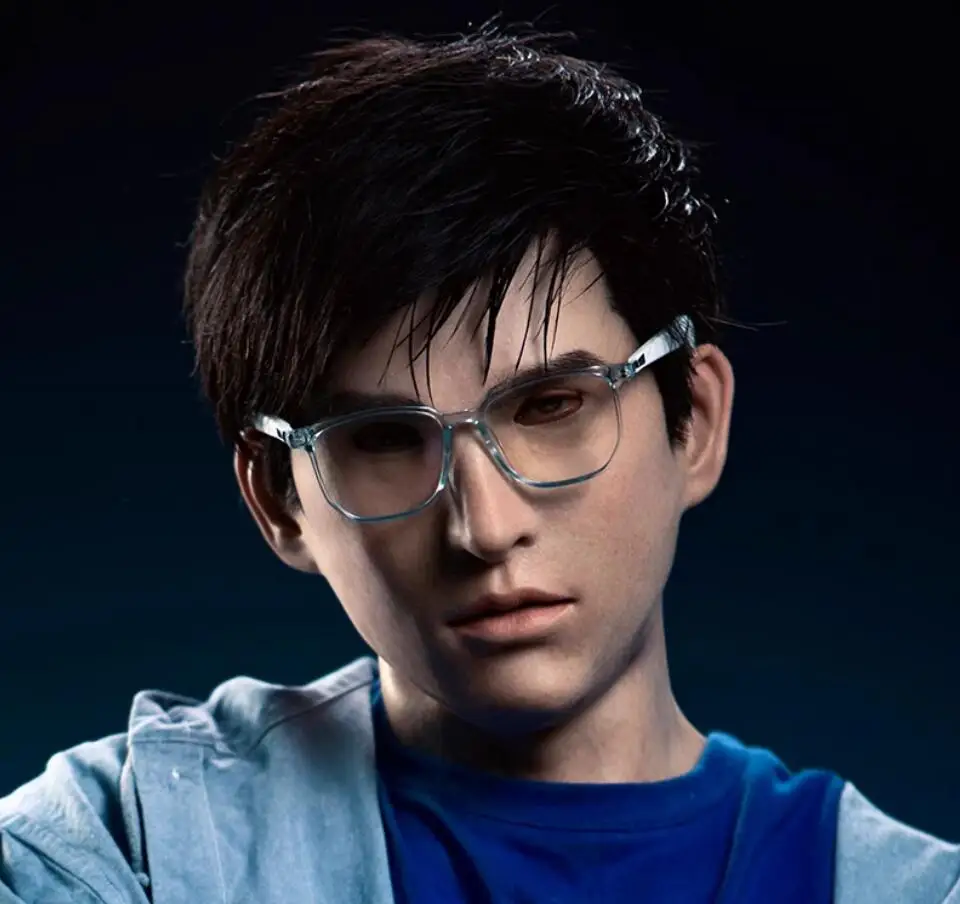 

(Shawn) Crossdressing Silicone Full head With Neck Male/Boy Cosplay Crossdresser Kigurumi Mask