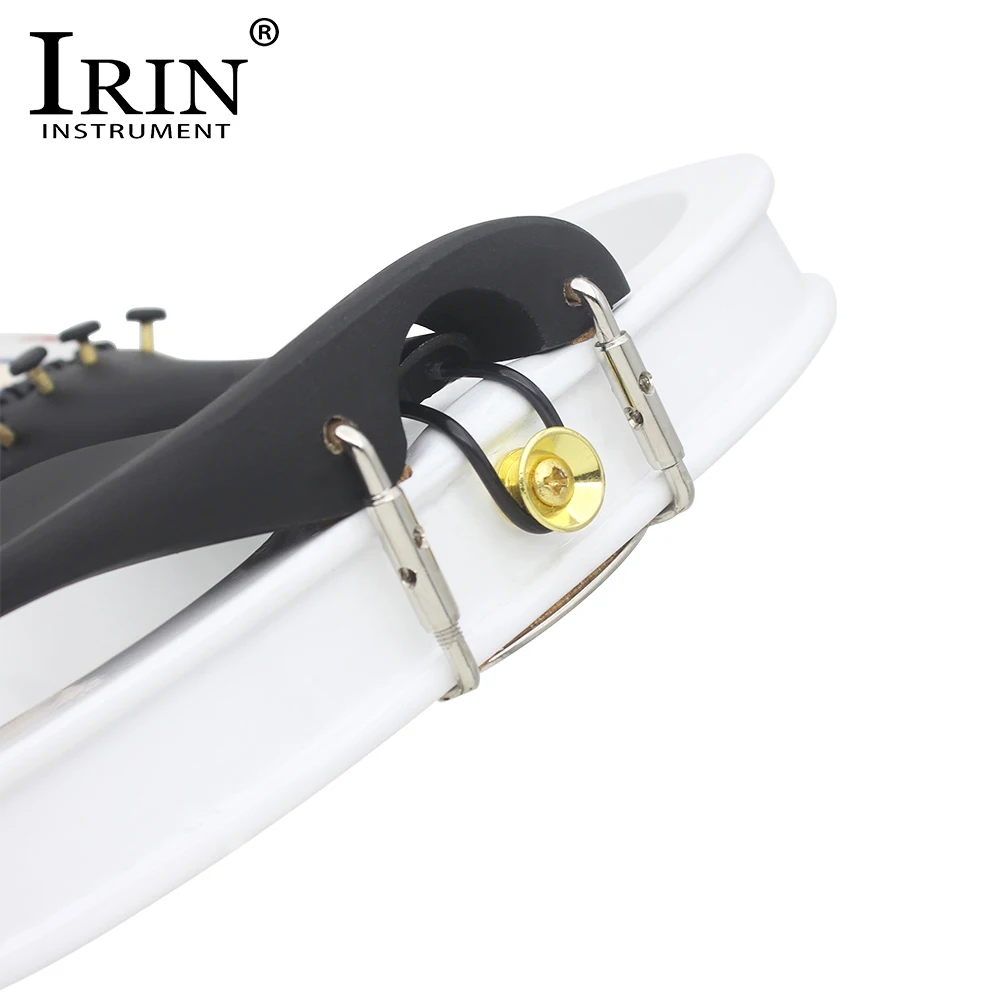 IRIN AU-03 4/4 Electric Violin Maple Panel Electric Violin Set with Case Accessories Professional Electric Violin for Practice