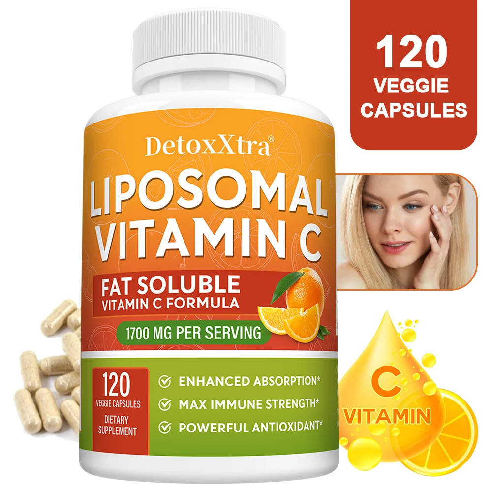 

Высоко впитывающийся липосомом витамин С — повышает иммунитет, способствует выработке коллагена, мощный антиоксидант, витамин для ухода за кожей