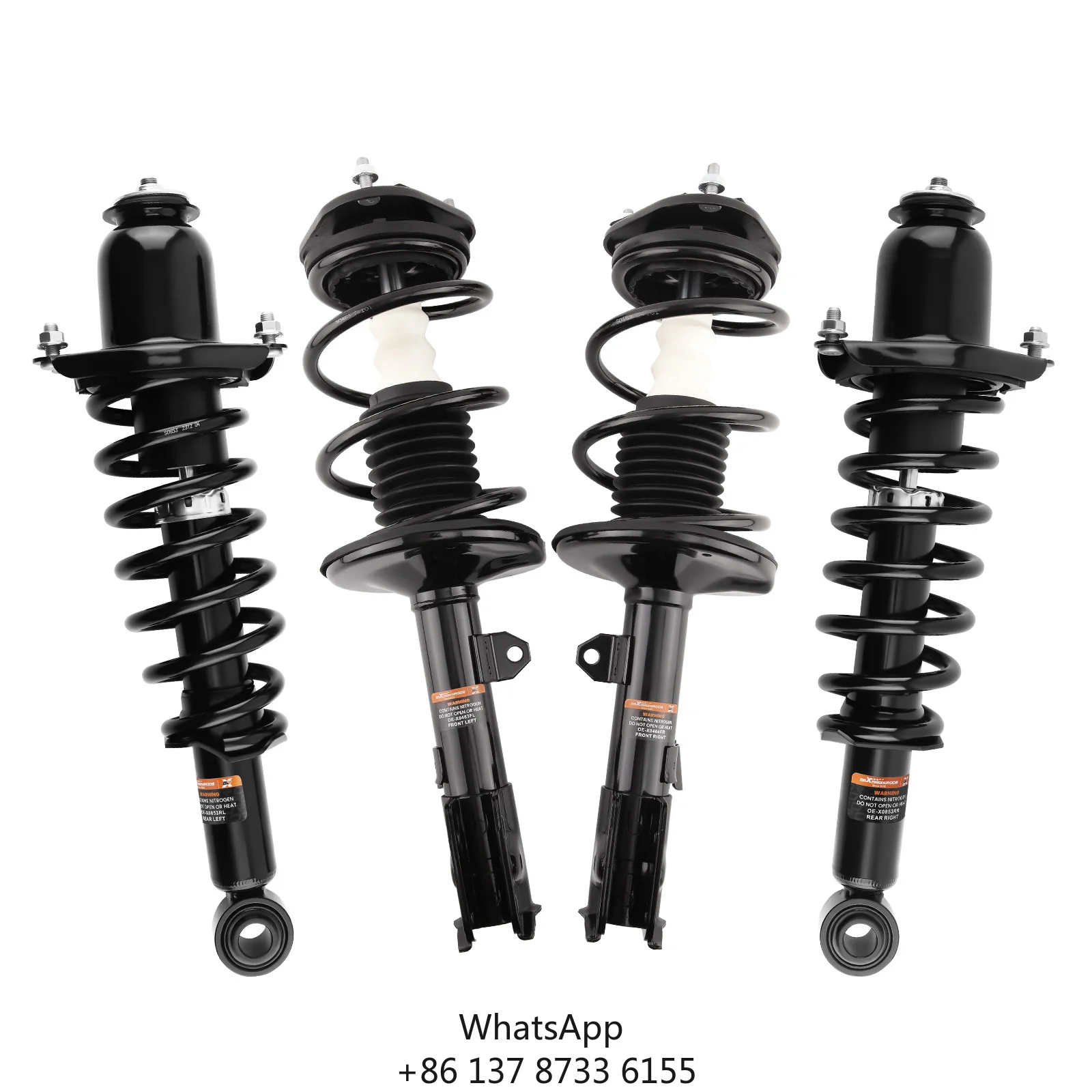 Brand New Quick Complete Front+Rear Struts With Coil Spring Suspension Parts For Toyota Corolla 2009-2012