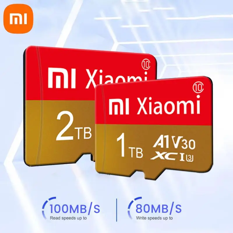 Xiaomi การ์ดหน่วยความจำ1TB Micro TF SD Card Class 10 SD Card 128GB SD Flash Memory Card Memory สำหรับ Steam Deck N64