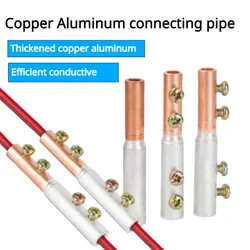 Household pressure free wiring copper aluminum tube connector FTL10-16 square free hydraulic belt screw copper aluminum terminal
