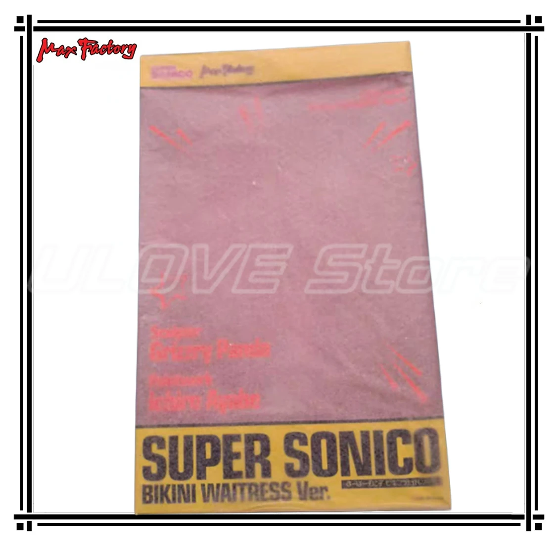 

Original Max Factory Sonicomi SUPER SONICO Bikini Waiter Action Figures Models Collection