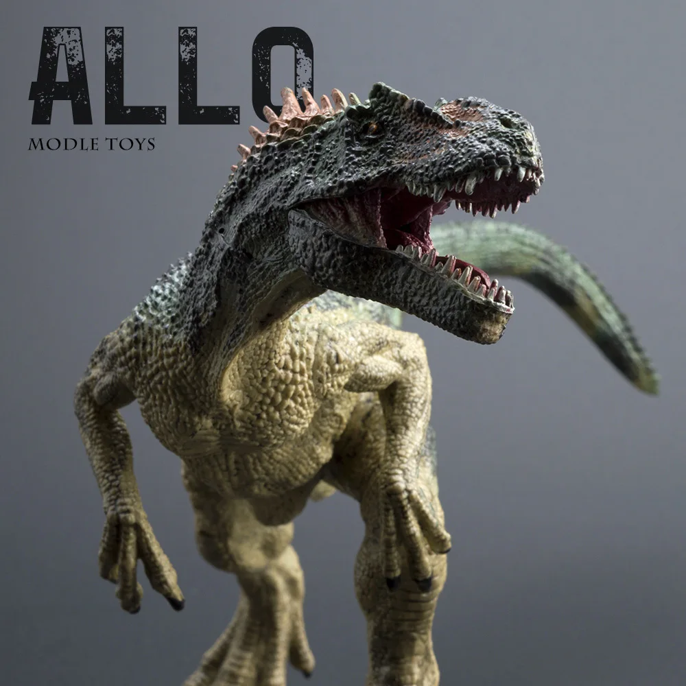 

Solid Realistic Allosaurus Dinosaur Model PVC Jurassic Predator Figure Dino Statue Toy & Display Decor for Kids HG75
