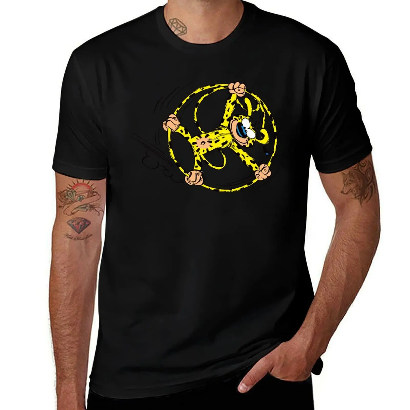 

Marsupilami rolling in tail T-Shirt Comfort Stretch Tee Shirt
