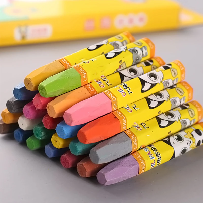 Multipurpose Oil Pastel Colored Crayons Practical Art Painting Tool Suitable For Kids Beginners Students Stationery Supplies