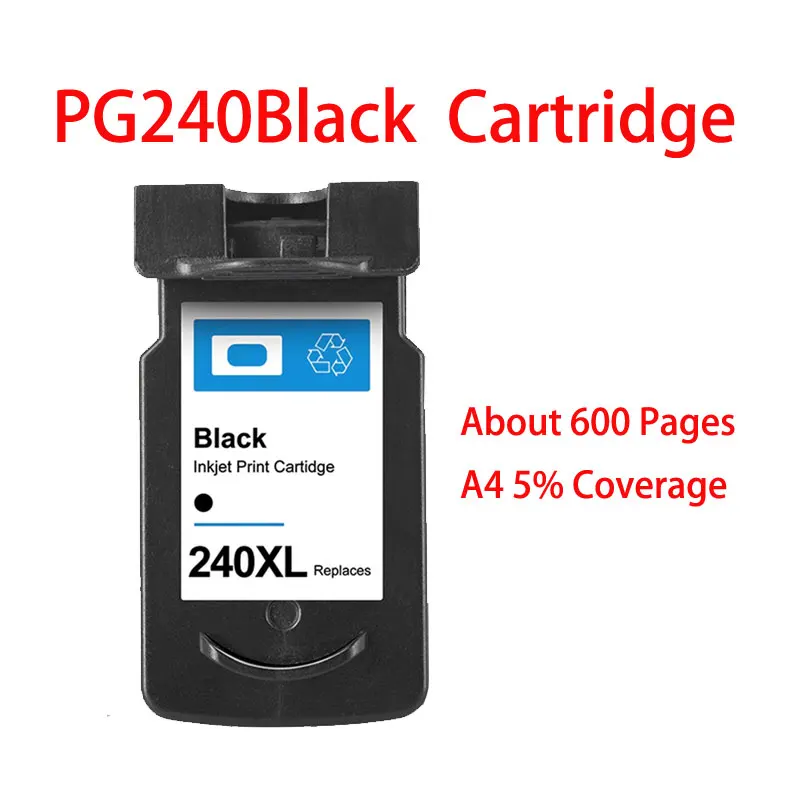 ตลับหมึกรีฟิลที่สามารถเติมได้สำหรับ Canon 240 241 PG240 CL241 PIXMA MG2220 MG2120 MG3120 MG3122 MG3220เครื่องพิมพ์ MG3222