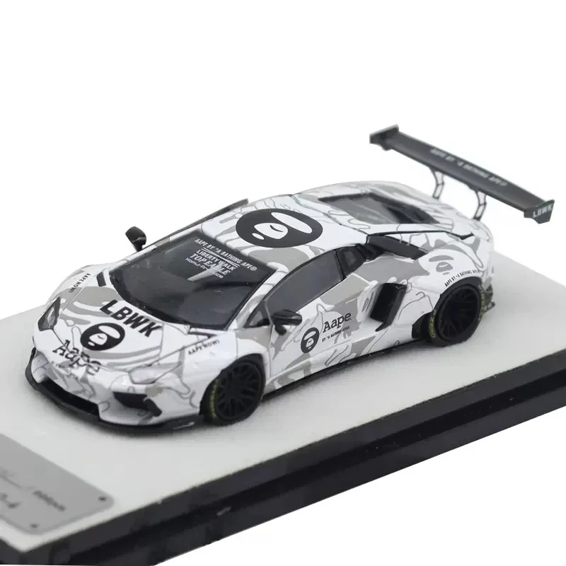 PGM 1:64 Lambor LP700-4 AVENTADOR  Gulf Full Open  Car Model