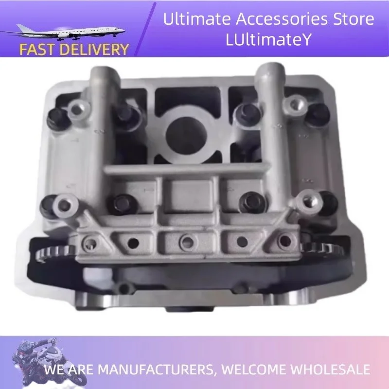 

Полный блок головки блока цилиндров включает в себя клапаны КАМУФЛЯТОРА, крышку блока цилиндров для CFMOTO 250NK 250SR 250-A NK250 SR250 NK SR 250