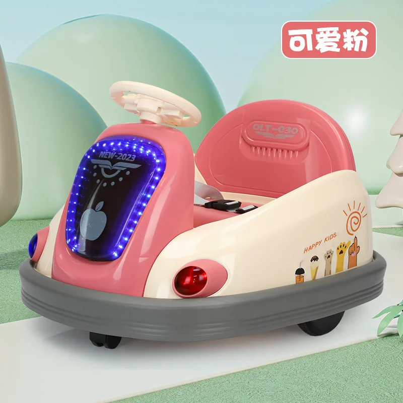 

Children's Electric Bumper Car, a Battery - Powered Toy Car It's a Children's Ride - on Toy Car with Remote Control for Home Use