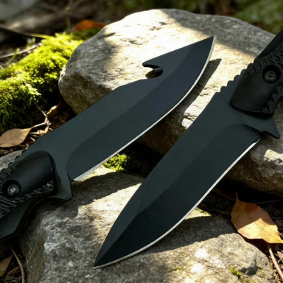 Cuchillo Recto Multifuncional - Camping Cooking Knife With Sheath reseña y precio