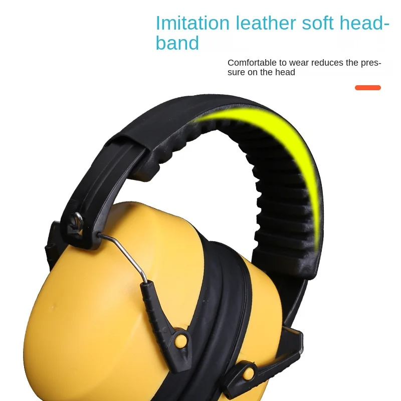 Noise-proof Earmuffs Noise Reduction Sleep Learning Earmuffs Mute Industrial Headphones Soundproof Shooting Aircraft Anti-noise