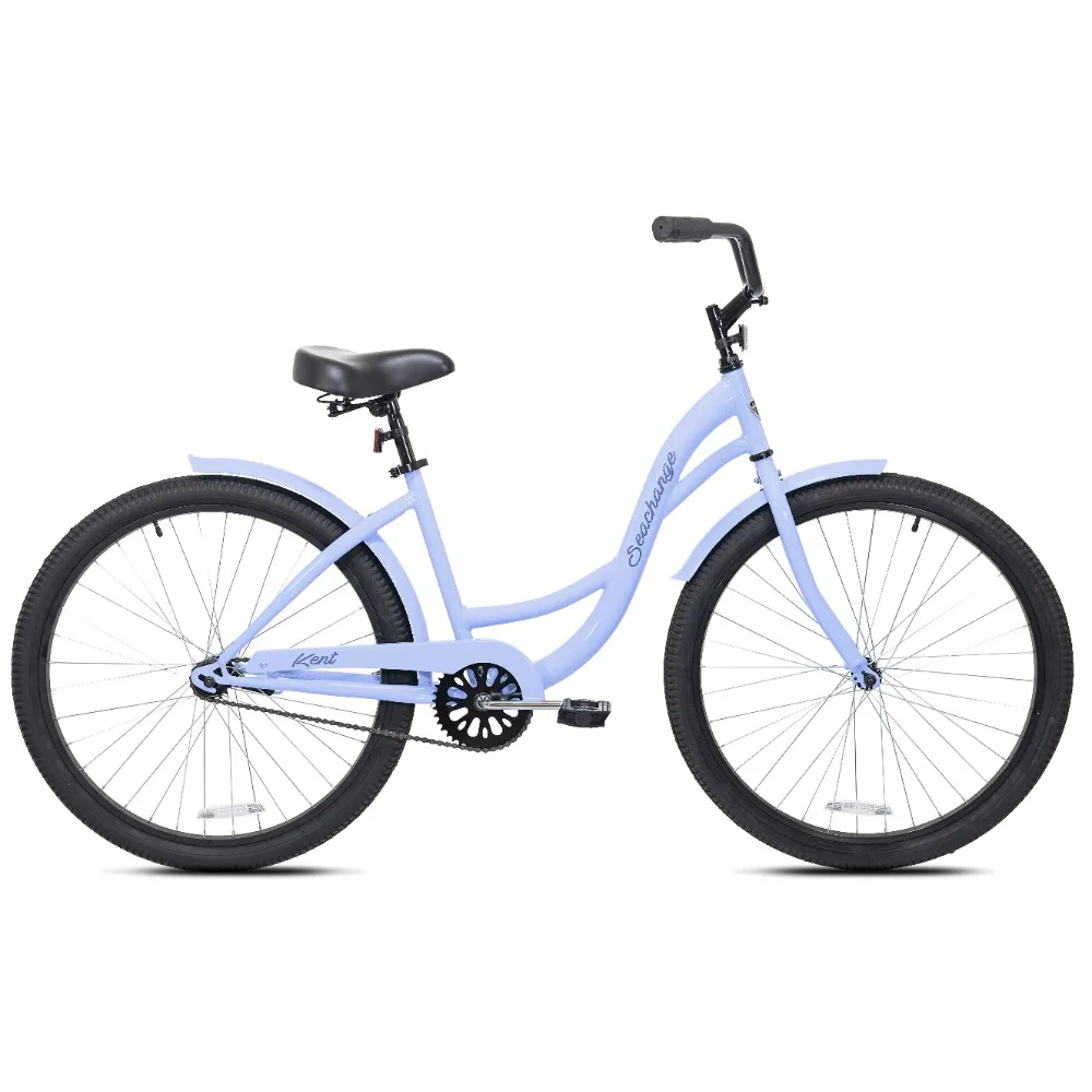 

2024 New 26-inch Ladies Seachange Beach Cruiser Bike, Periwinkle Blue