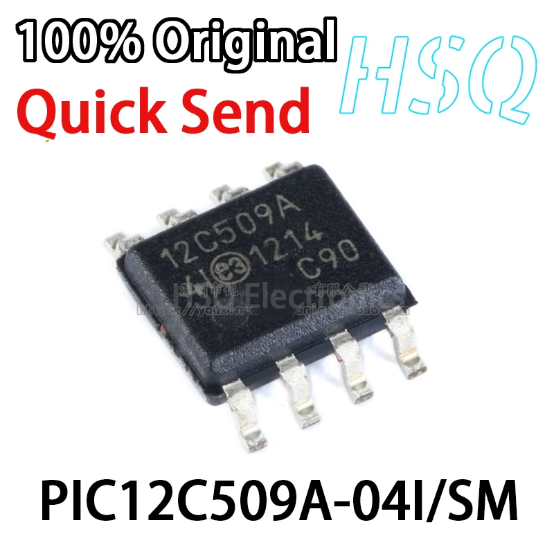 

1PCS Original PIC12C509A-04I/SM 12C509A Patch SOIC-8 Microcontroller/8-bit Chip