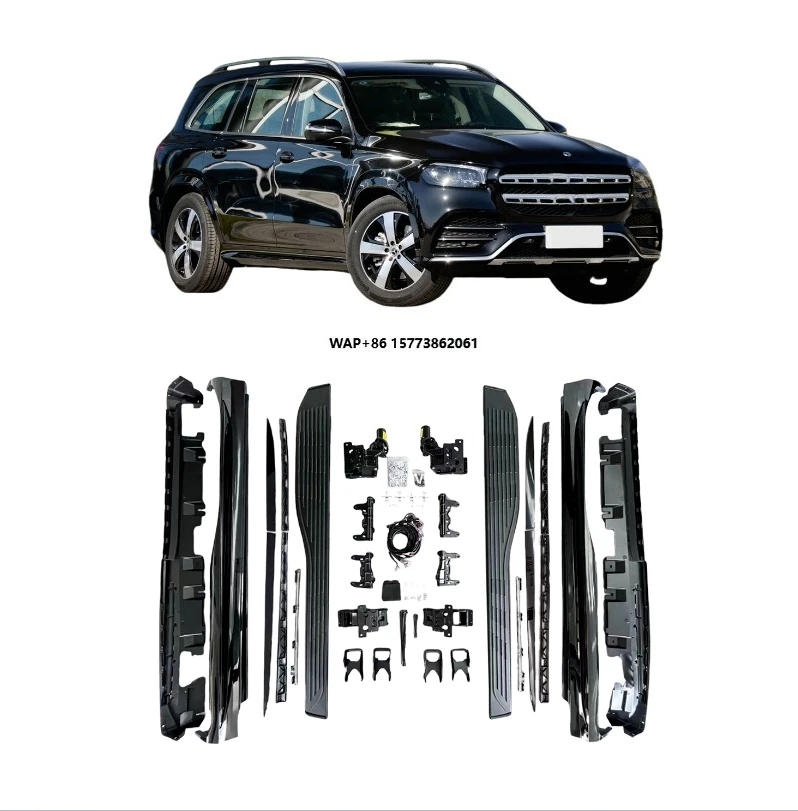 

Новая модная беговая доска Dark Warrior в стиле M для GLE - электрическая выдвижная подставка для ног с боковой ступенькой