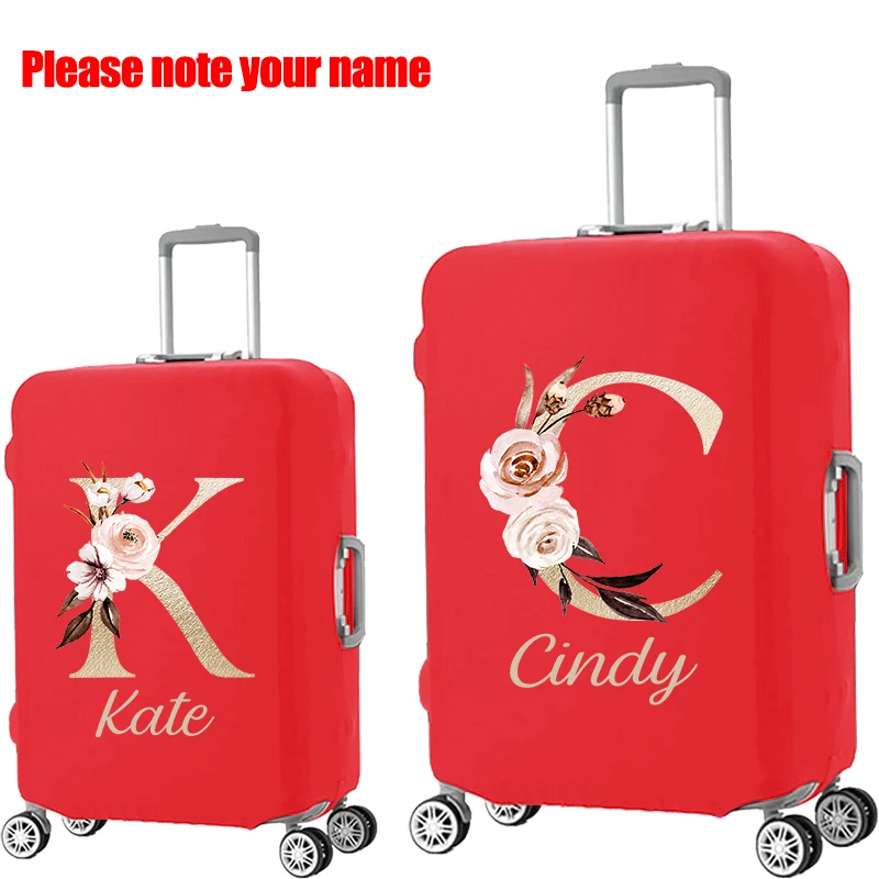 

Custom Name Luggage Cover Suitcase Cover Travel Bag Luggage Cover Suitcase Travel Luggage Accessories Apply To18-32 Inch