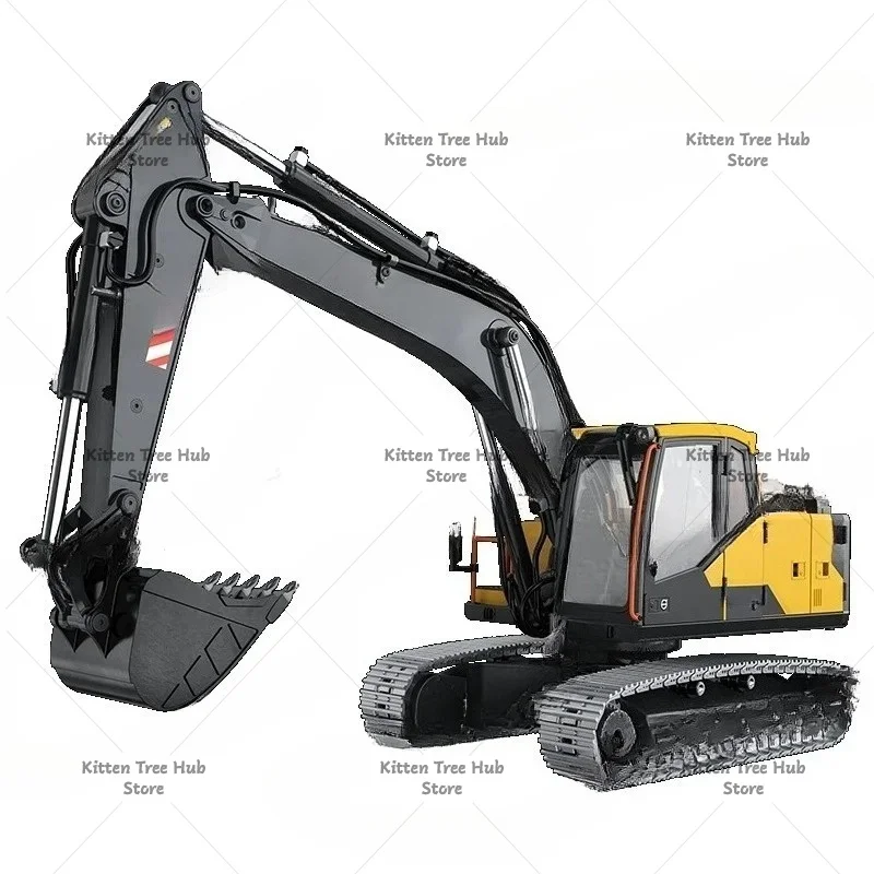 E010-001 1/14 RC Electric Excavator Model Toy Full Metal Tracked Remote Control Car Toys For Boys
