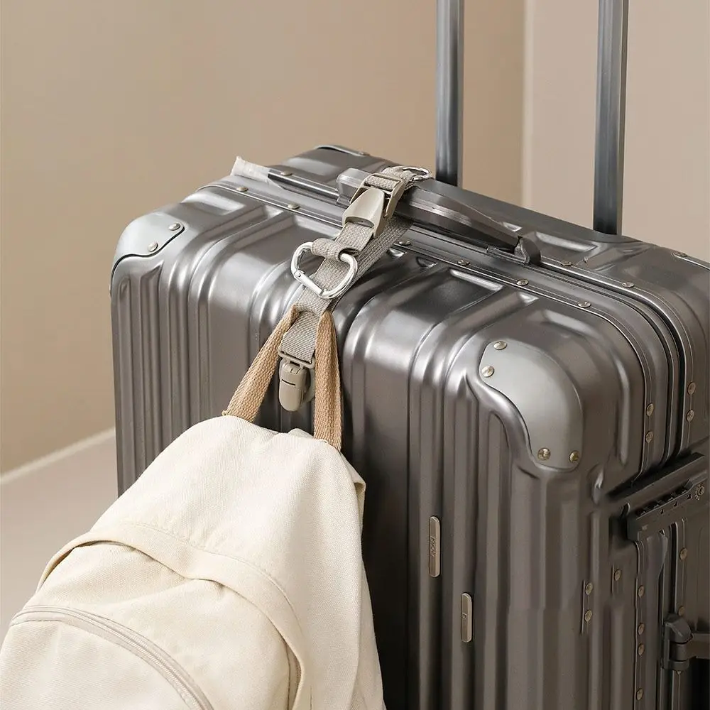 Fixed Adjustable Luggage Strap Anti-lost Hanging Buckle Straps Hanging Buckle Straps Nylon Lock Buckle Multifunctional