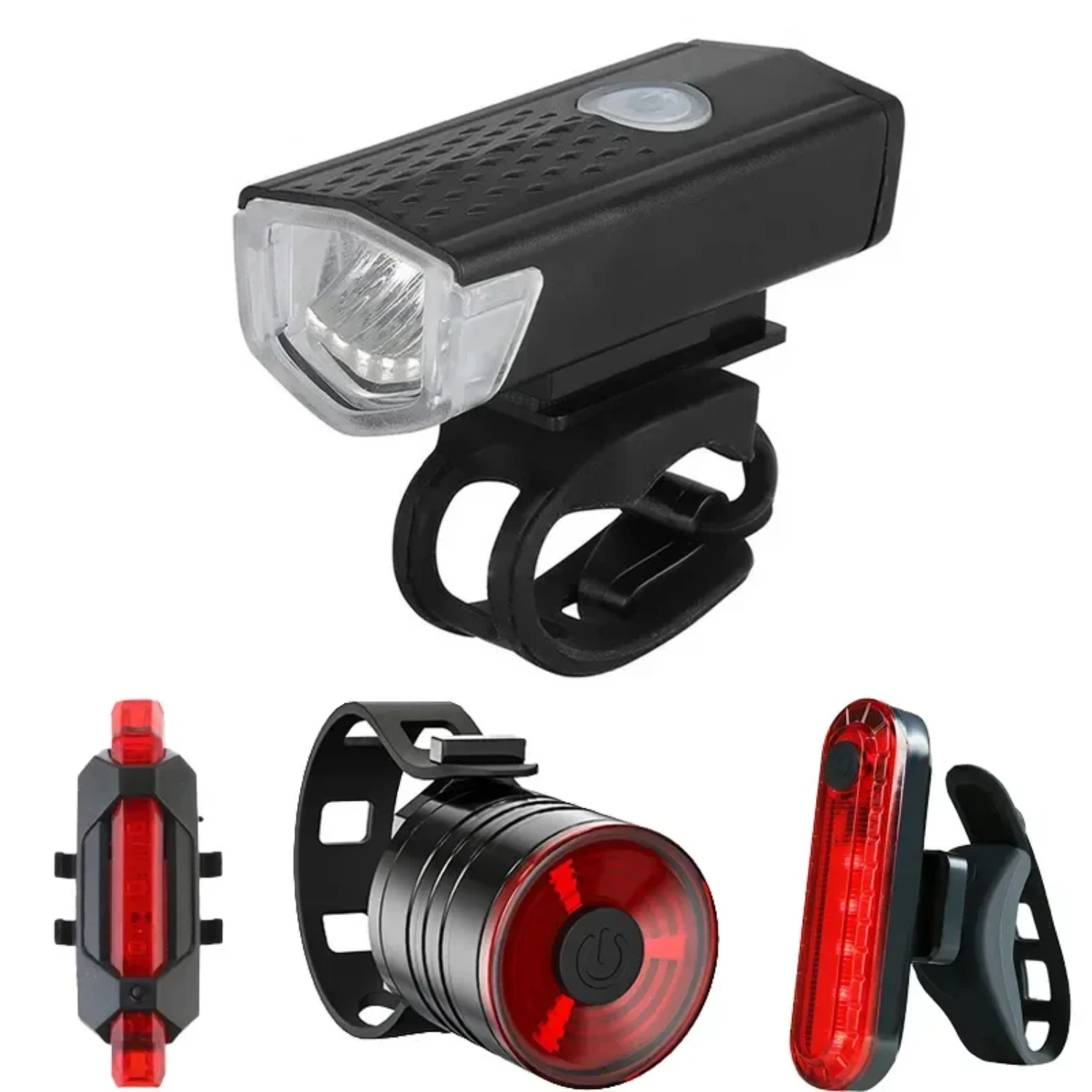 Bike Front Bicycle Lights Front Back Rear Taillight MTB Road Bike Headlight Bicycle Accessories Cycling Equipment Ykywbike Maap