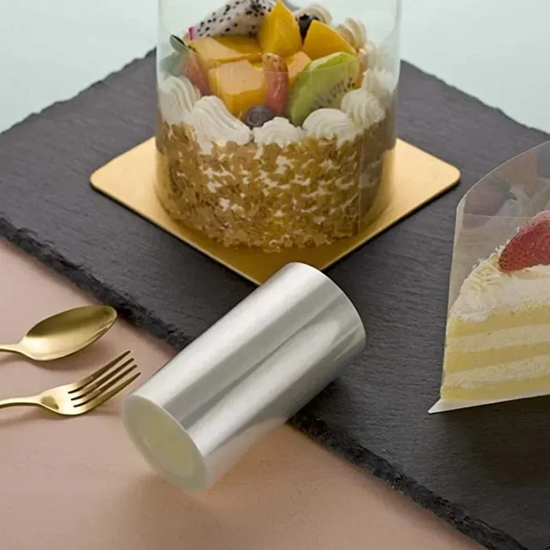 Kitchen Bakeware Acetate Film For Cake Decor Transparent Cake Surround Film Mousse Cake Sheets Surrounding Edge DIY Collar