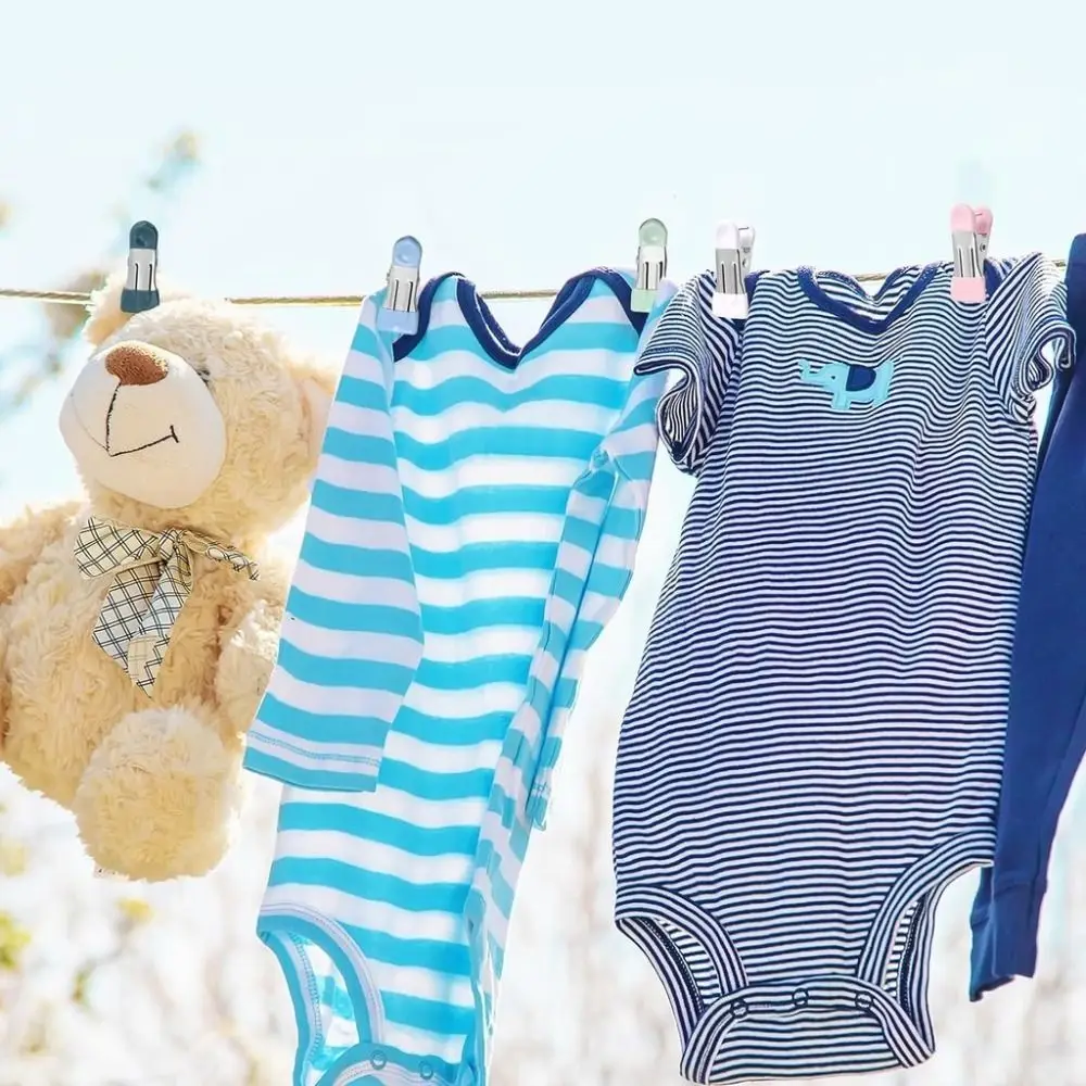 

1/5 шт. прочные бесследные зажимы для сушки одежды из нержавеющей стали, противоскользящие булавки для одежды, ветрозащитный зажим для брюк