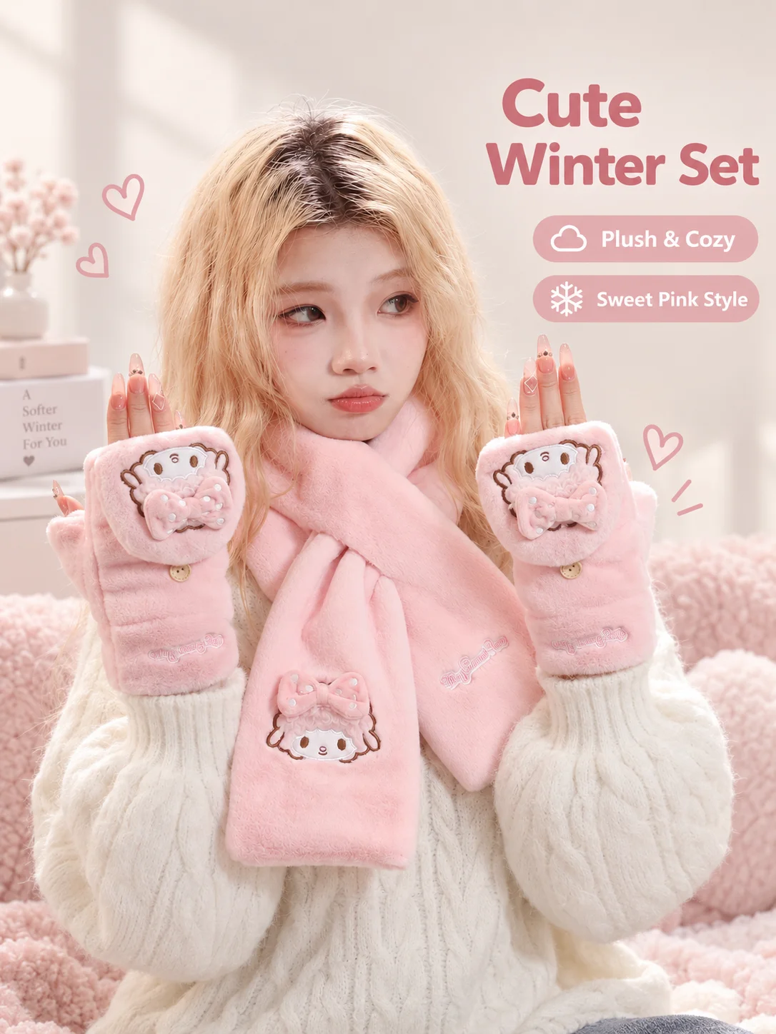 Sanrio My Sweet Piano Autumn W - огляд і ціна Winter Clothing Earmuffs