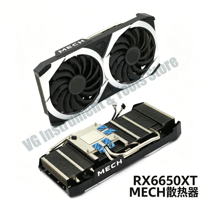 Geeignet für MSI RX6600 6600XT 6650XT 6700XT 6750XT MECH Grafikkarten-Kühlkörper Lüfter – Detail 3