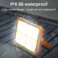 NEW 20000mAh Solar Rechargeable Camping Lantern High Power Bank LED Tent Light  Powerful Magnet Flashlight Repair Emergency Lamp