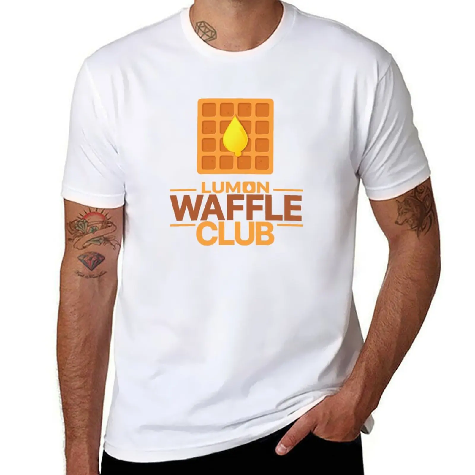 Lumon waffle club T-Shirt Simple Trendy Casual T-Shirt