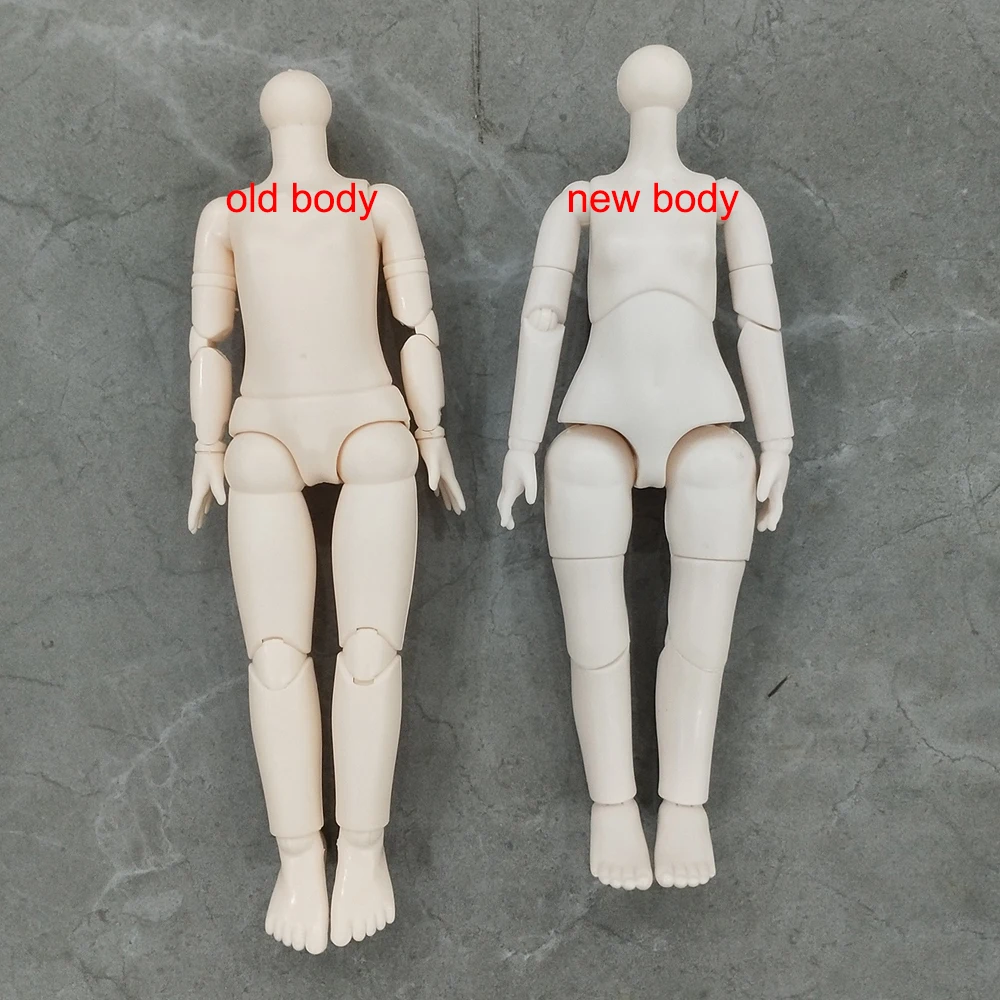 New 30cm Mjd Bjd Doll 1/6 Solid Heavy Doll's Body 22 Joints Diy Practice Makeup Girl Toys Dress Up Play House Birthday Gift