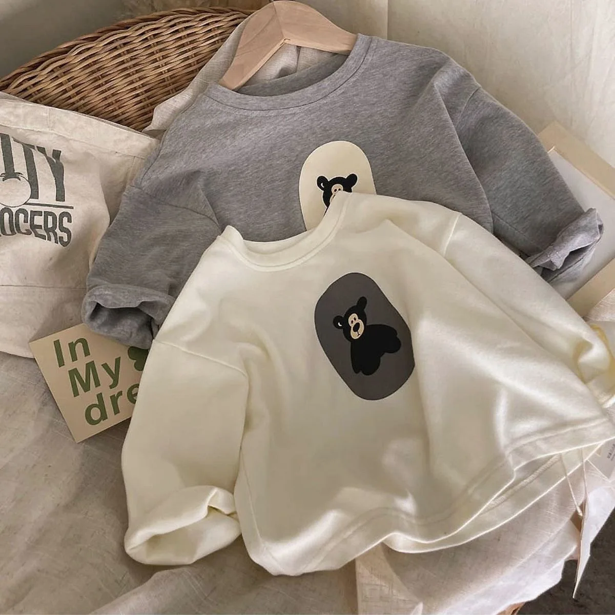 Child Spring And Autumn New Cartoon Crew Neck Long-sleeved T-shirt Casual Loose Tops Baby Boys Thin Cotton Base Bottoming Shirt