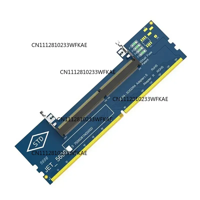 For Laptop SO DDR4 RAM to Desktop DDR4 Adapter Card Memory Tester